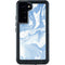 Blue Marbling Galaxy S24 Plus Waterproof Case